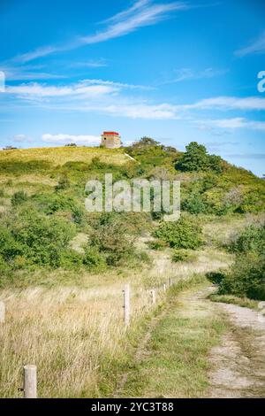 Der Tyskertarnet-Turm in Mols bjerge dänemark Stockfoto