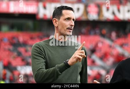 Fussball, Bundesliga, Deutschland, Herren, Saison 2024/2025, 7. Spieltag, BayArena Leverkusen: Bayer Leverkusen - Eintracht Frankfurt; Stockfoto