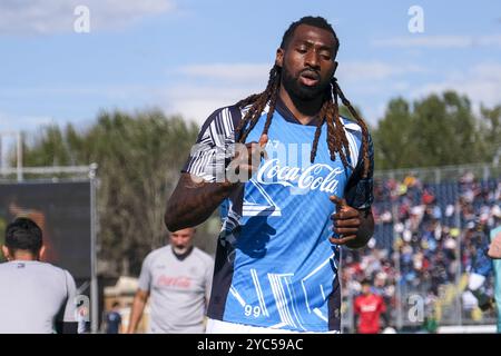 Während des Fußballspiels der Serie A Empoli gegen den SSC Napoli im Carlo Castellani Stadion am 14. September 2024 in Empoli. Stockfoto