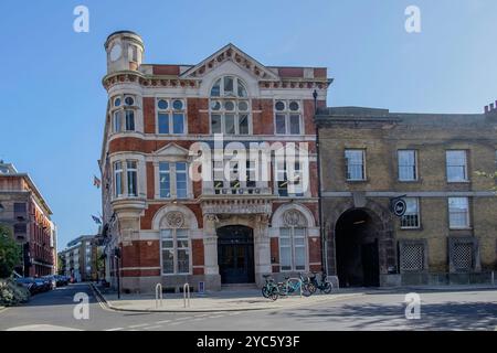 London Leather, Hide and Wool Exchange Building und The Leather Market, Bermondsey, London SE1. UK Stockfoto