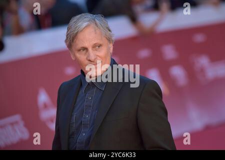 Rom, Italien. Oktober 2024. ROM, ITALIEN - 18. OKTOBER: Viggo Mortensen besucht den roten Teppich „The Dead Don't Hurt“ während des 19. ROM Film Festivals im Auditorium Parco Della Musica am 18. Oktober 2024 in Rom. Quelle: dpa/Alamy Live News Stockfoto