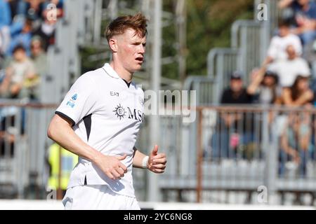 Scott McTominay spielt während des Fußballspiels der Serie A Empoli FC gegen den SSC Napoli Stadio Carlo Castellani am 20. Oktober 2024 in Empoli, Italien Stockfoto