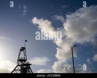 HEARTLANDS POOL CAMBORNE WELTKULTURERBE Stockfoto