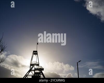 HEARTLANDS POOL CAMBORNE WELTKULTURERBE Stockfoto