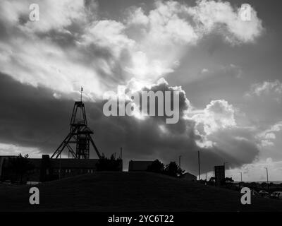 HEARTLANDS POOL CAMBORNE WELTKULTURERBE Stockfoto