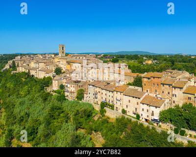 Colle Val d'Elsa, Siena, Toskana, Italien Stockfoto