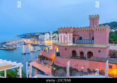 Tricase Castle, Hafen von Tricase, Tricase, Lecce, Salento, Apulien, Italien Stockfoto