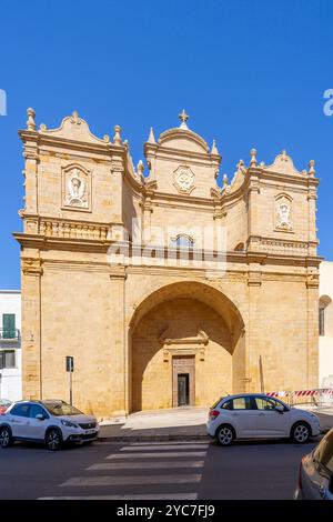 Kirche San Francesco von Assisi, Gallipoli, Lecce, Salento, Apulien, Italien Stockfoto