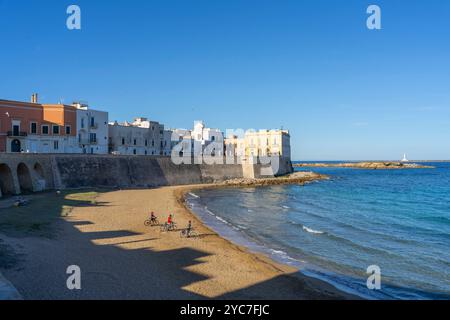 Purity Beach, Spiaggia della Purità, Gallipoli, Lecce, Salento, Apulien, Italien Stockfoto