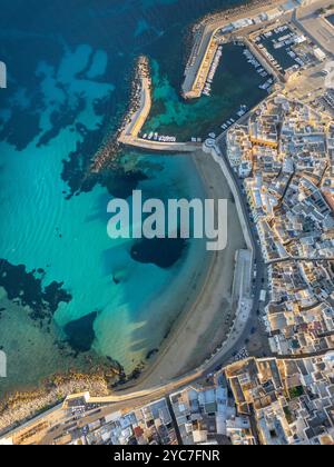 Purity Beach, Spiaggia della Purità, Gallipoli, Lecce, Salento, Apulien, Italien Stockfoto