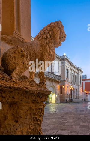 Kirche der Heiligen Jungfrau Maria von Karmel, Nardò, Lecce, Salento, Apulien, Italien Stockfoto