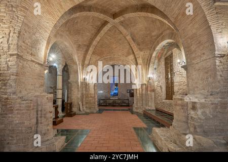 Alte Kathedrale Santa Maria Aprutiensis, Teramo, Abruzzen, Italien Stockfoto