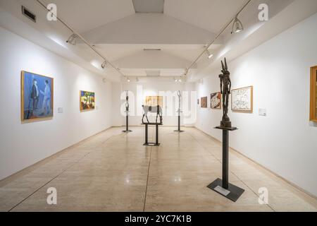 Civic Art Gallery, Teramo, Abruzzen, Italien Stockfoto