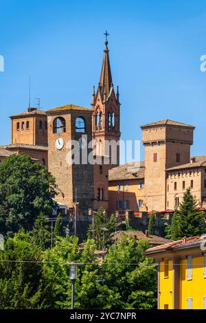 Castelvetro di Modena, Modena, Emilia-Romagna, Italien Stockfoto