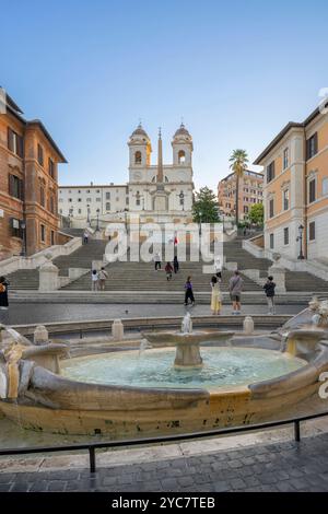 Piazza di Spagna, Roma, Latium, Italien Stockfoto