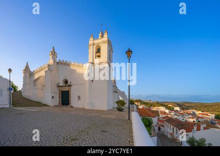 Kirche unserer Lieben Frau von der Verkündigung, Igreja de Nossa Senhora da Anunciação, Mértola, Alentejo, Portugal Stockfoto
