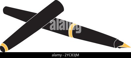 Füllfederhalter Symbol Vektor Illustration Symbol Design Stock Vektor