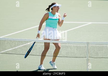 Osaka, Japan. Oktober 2024. Kimberly Birrell (aus) Tennis : Einzelspiel im Morita Tennis Center Utsubo während der Kinoshita Group Japan Open Tennis Championships 2024 in Osaka, Japan . Quelle: SportsPressJP/AFLO/Alamy Live News Stockfoto