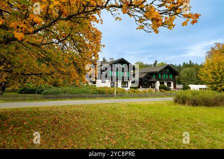 Kladska (Glatzen) - eines der ältesten und größten Naturschutzgebiete in der Region Karlsbad und der wertvollste Teil der Slavkowski-les Stockfoto