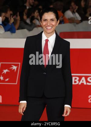 Rom, Italien. Oktober 2024. Roma Cinema Fest 2024. Rom Film Fest. Preis für „Unita“ mit rotem Teppich. Im Bild: Gästegutschrift: Independent Photo Agency Srl/Alamy Live News Stockfoto