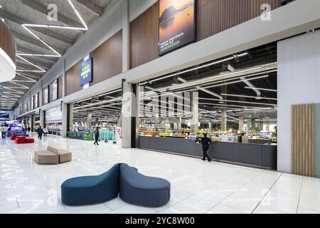 Gewinner Supermarkt, Tribeca Mall, Einkaufszentrum, riesig, gigantisch, modern, Indischer Ozean, Insel, Mauritius, Afrika Stockfoto