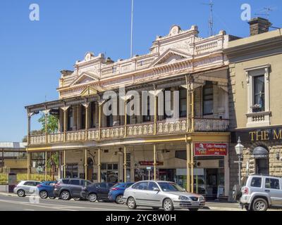 New York Bakery und Reid's Coffee Palace in Lydiard Street, Ballarat, Victoria, Australien, Ozeanien Stockfoto