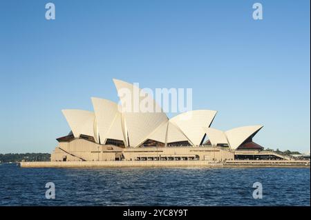 06.05.2018, Sydney, New South Wales, Australien, Blick auf das Sydney Opera House am Bennelong Point, Ozeanien Stockfoto