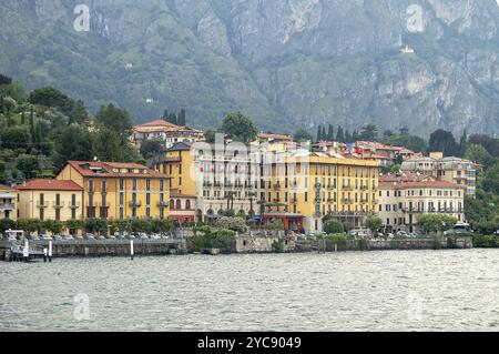 Cadenabbia ist ein Ortsteil am Westufer des Comer Sees in der Lombardei, Italien, Europa Stockfoto