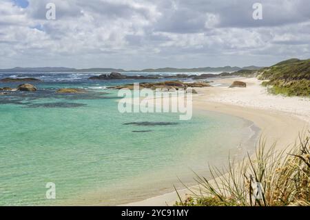 Abgeschiedener Strand im William Bay National Park, Dänemark, WA, Australien, Ozeanien Stockfoto