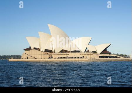 06.05.2018, Sydney, New South Wales, Australien, Blick auf das Sydney Opera House am Bennelong Point, Ozeanien Stockfoto