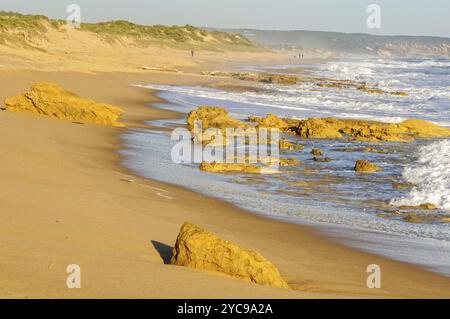 St Andrews Beach bei Ebbe in der Herbstsonne, Rye, Victoria, Australien, Ozeanien Stockfoto