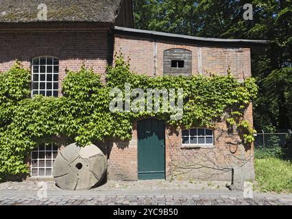 Historische Burgmühle ahrensburg, Deutschland, Europa Stockfoto