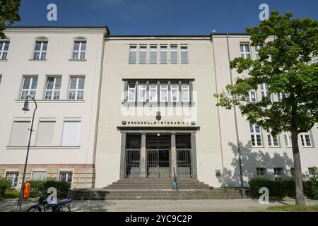 Walther-Rathenau-Gymnasium, Herbertstraße, Grunewald, Charlottenburg-Wilmersdorf, Berlin, Deutschland Stockfoto