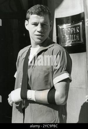 Britischer Profiboxer Terry Downes, UK 1961 Stockfoto