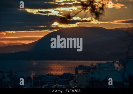 Neuchâtel See, Schweiz Stockfoto