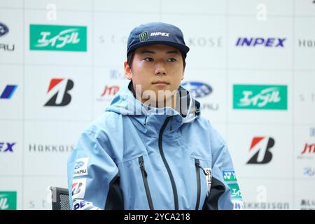 Gen Fujii, 22. OKTOBER 2024: 2024/2025 SNOW Japan Press Conference in Tokio, Japan. (Foto: Yohei Osada/AFLO SPORT) Stockfoto