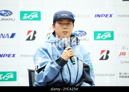 Gen Fujii, 22. OKTOBER 2024: 2024/2025 SNOW Japan Press Conference in Tokio, Japan. (Foto: Yohei Osada/AFLO SPORT) Stockfoto