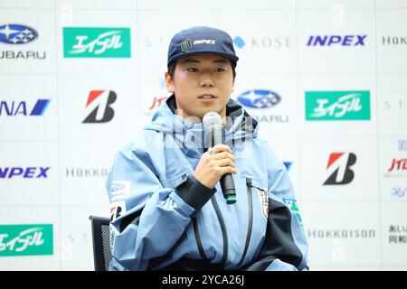 Gen Fujii, 22. OKTOBER 2024: 2024/2025 SNOW Japan Press Conference in Tokio, Japan. (Foto: Yohei Osada/AFLO SPORT) Stockfoto