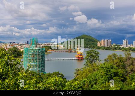 Lotus Pond in Kaohsiung, Taiwan Stockfoto