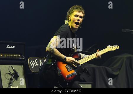 UK. Oktober 2024. LONDON, ENGLAND - 21. OKTOBER: Lily Hopkins von The Meffs trat am 21. Oktober 2024 im Eventim Apollo in London auf. CAP/MAR © MAR/Capital Pictures Credit: Capital Pictures/Alamy Live News Stockfoto
