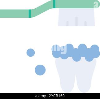 Vektorbild des Pinselsymbols. Geeignet für mobile Anwendungen, Webanwendungen und Printmedien. Stock Vektor