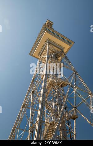 Berliner Funkturm, Westend, ICC, Messedamm, Messegelände, Berlin, Deutschland, Berliner Funkturm, Messegelände, Deutschland Stockfoto