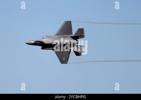 USAF, Lockheed Martin, F35A Lightnng II in Wales Stockfoto