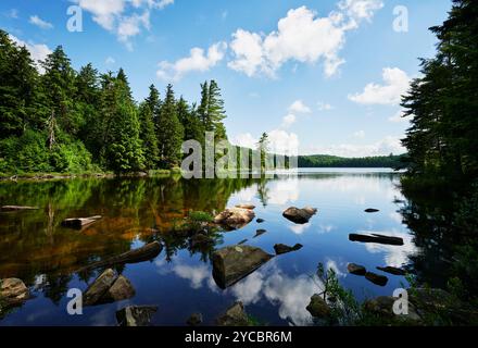 Cranberry Lake in den Adirondack Mountains, Upstate New York, USA Stockfoto