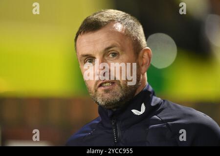 Barnsley, England. Oktober 2024. Charlton Athletic Manager Nathan Jones vor dem Spiel der Sky Bet EFL League One zwischen Barnsley FC und Charlton Athletic im Oakwell Stadium. Kyle Andrews/Alamy Live News Stockfoto