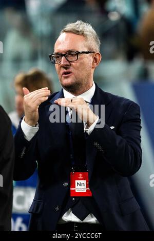 Alexander WEHRLE (VfB Stuttgart, Vorstandsvorsitzender) vor dem Spiel UCL, Juventus Turin (JUV) vs. VfB Stuttgart (VFB), Fussball, Maenner, Herren, UEFA Champions League, 3. Spieltag, Saison 2024/2025, 22.10.2024 Foto: Eibner-Pressefoto/Oliver Schmidt Stockfoto