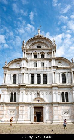 Venedig, Veneto, Italien, Museo d'Arte Sacra della chiesa di San Zaccaria und Chiesa di San Zaccaria im Stadtteil Castello, nur Editorial. Stockfoto