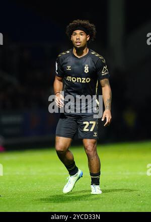 Coventry City's Milan van Ewijk während des Sky Bet Championship Matches im MATRADE Loftus Road Stadium, London. Bilddatum: Dienstag, 22. Oktober 2024. Stockfoto