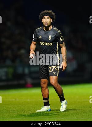 Coventry City's Milan van Ewijk während des Sky Bet Championship Matches im MATRADE Loftus Road Stadium, London. Bilddatum: Dienstag, 22. Oktober 2024. Stockfoto