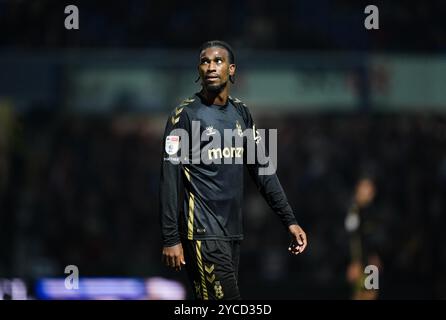 Coventry City's Haji Wright während des Sky Bet Championship Matches im MATRADE Loftus Road Stadium, London. Bilddatum: Dienstag, 22. Oktober 2024. Stockfoto